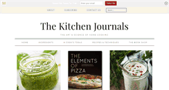 Desktop Screenshot of kitchenjournals.com
