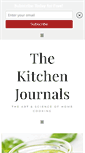 Mobile Screenshot of kitchenjournals.com